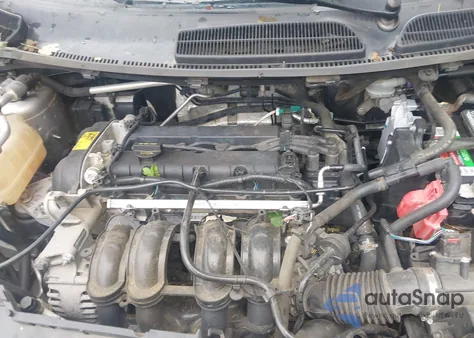 2012 Ford Fiesta Se из США, поврежденный, VIN 3FADP4EJ4CM126262